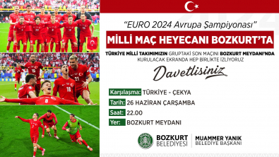 Türkiye - Çekya Milli Maçı Dev Ekranda (Euro 2024)