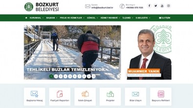 Bozkurt Belediyesi İnternet Sitesi Yenilendi