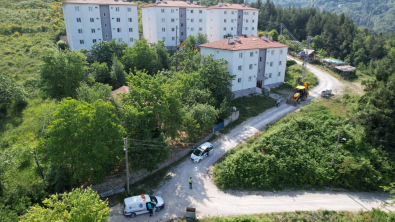 Çamlıyol Caddesi'nde Doğalgaz Alt Yapı Çalışmalarına Başlandı