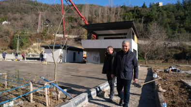 Enver Paşa Millet Bahçesi'nde Çalışmalar Devam Ediyor