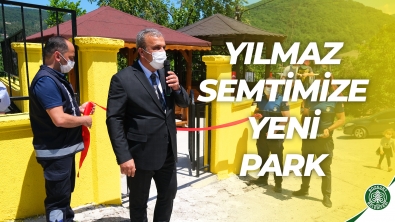 Yılmaz Semtimize Yeni Park