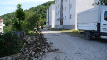 Çamlıyol Caddesi'nde Doğalgaz Alt Yapı Çalışmalarına Başlandı