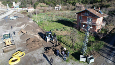 Sınarcık Gülep Semti Doğalgazla Buluşuyor