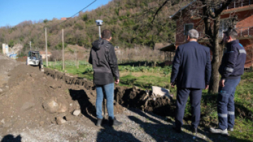 Sınarcık Gülep Semti Doğalgazla Buluşuyor