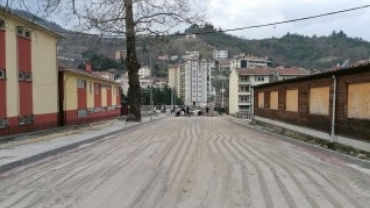 Tevfik Kocabaşoğlu Sokak'ta Yapılan Düzenlemeler Devam Ediyor