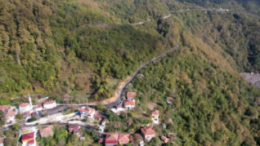 Yeni Mahalle Yolu Sıcak Asfalt Kaplandı